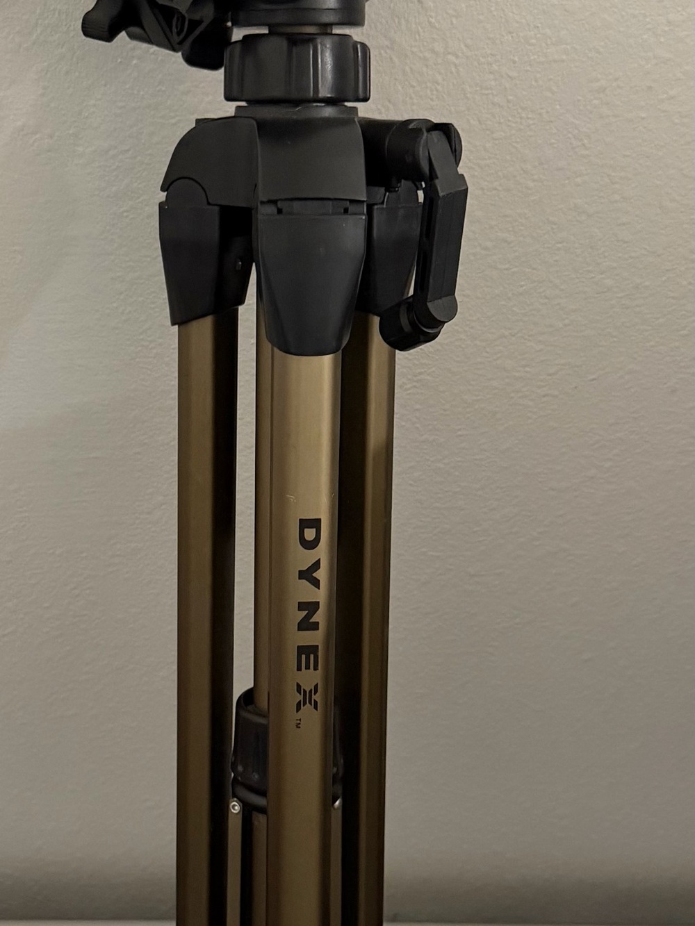 Dynex Bronze Tripod for VR/AR Accessories — Adjustable Black Head